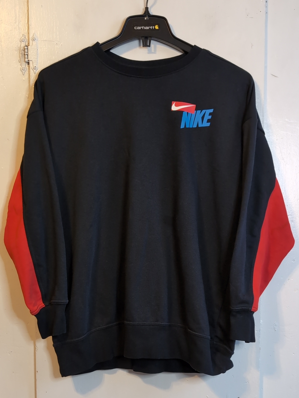 Nike Logo Crewneck Sweater mens medium